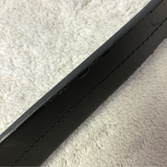 Fossil Black & Brown Leather Reversible Belt Unisex - Picture 12 of 13